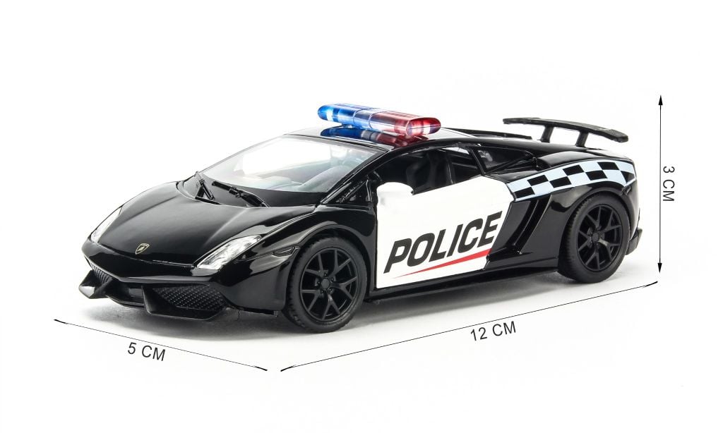 Mô hình xe Lamborghini Gallardo LP570-4 Superlaggera Police 1:36 UNI