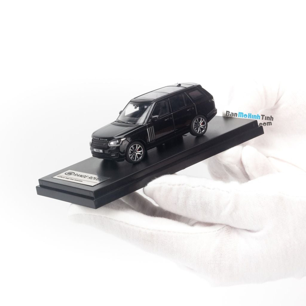 Mô hình xe suv Land Rover Range Rover Autobiography SV 1:64 LCD Black