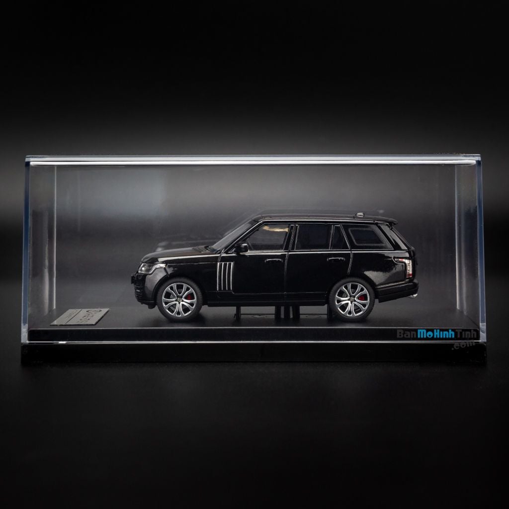 Mô hình xe suv Land Rover Range Rover Autobiography SV 1:64 LCD Black