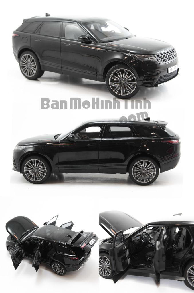 Mô hình xe Land Rover Range Rover Velar Black 1:18 LCD
