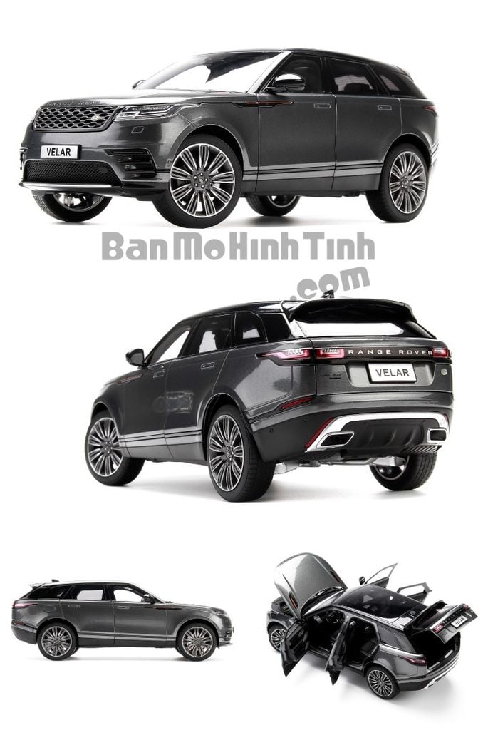 Mô hình xe Land Rover Range Rover Velar Grey 1:18 LCD