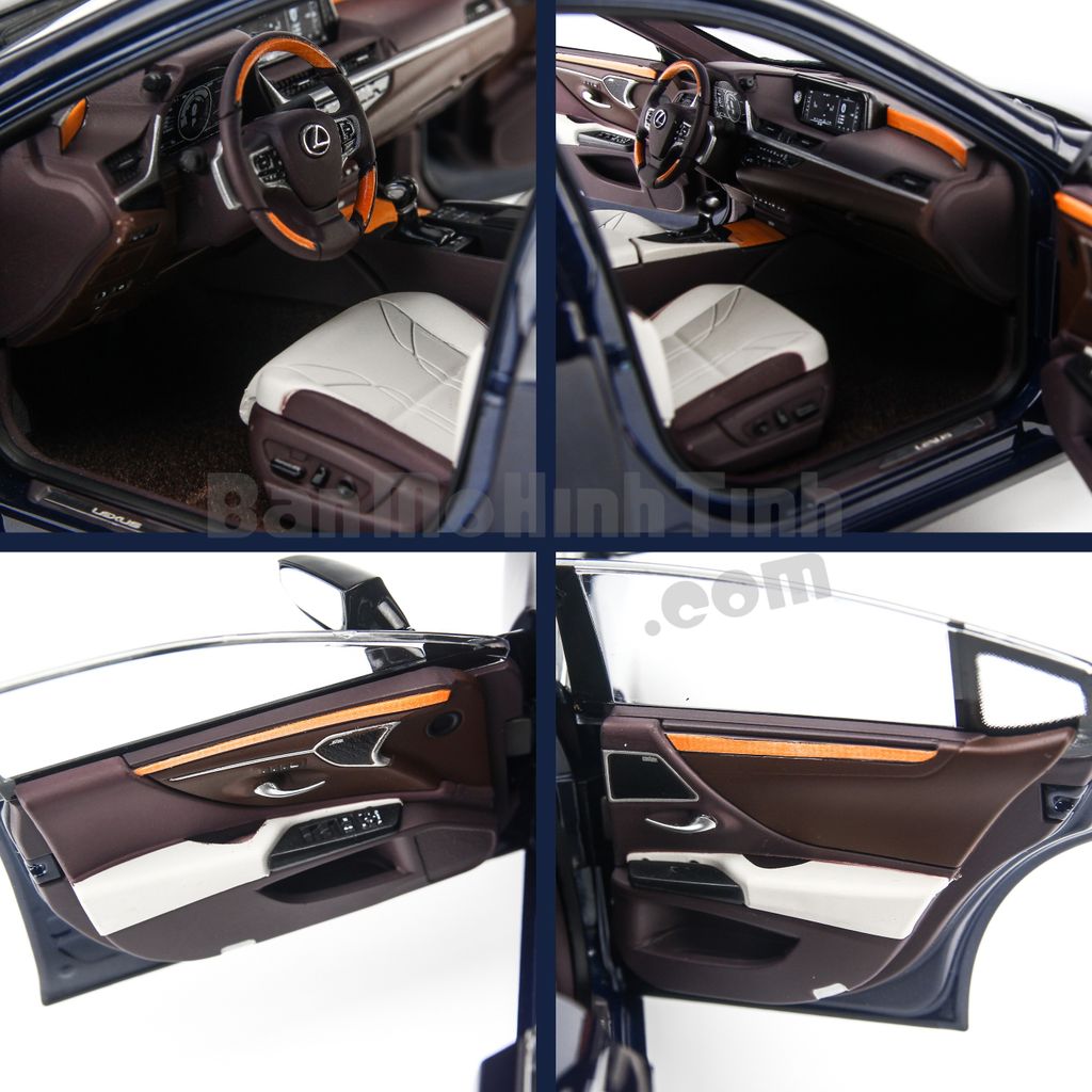 Mô hình xe sang Lexus ES300h 1:18 Dealer