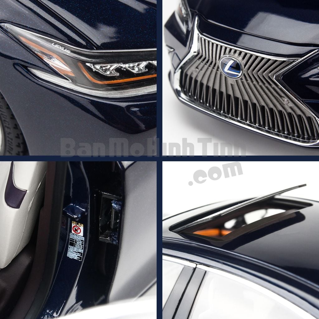 Mô hình xe sang Lexus ES300h 1:18 Dealer