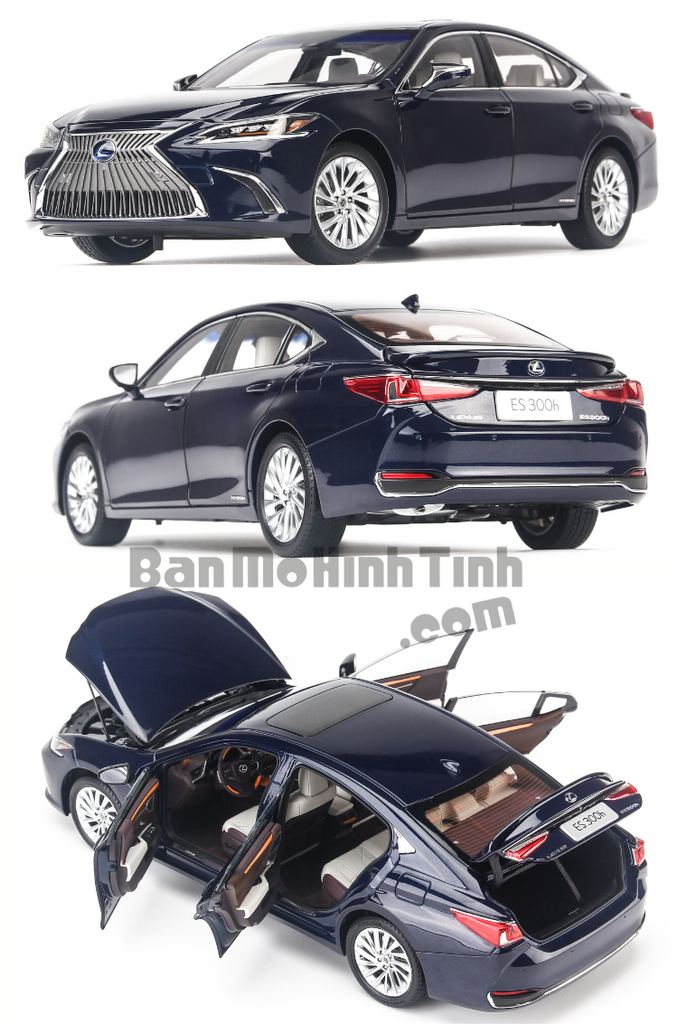 Mô hình xe sang Lexus ES300h 1:18 Dealer tinh hoa của công nghệ