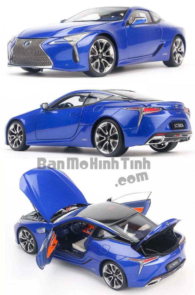 Mô hình xe siêu sang Lexus LC500h Blue 1:18 Dealer giá tốt nhất việt nam