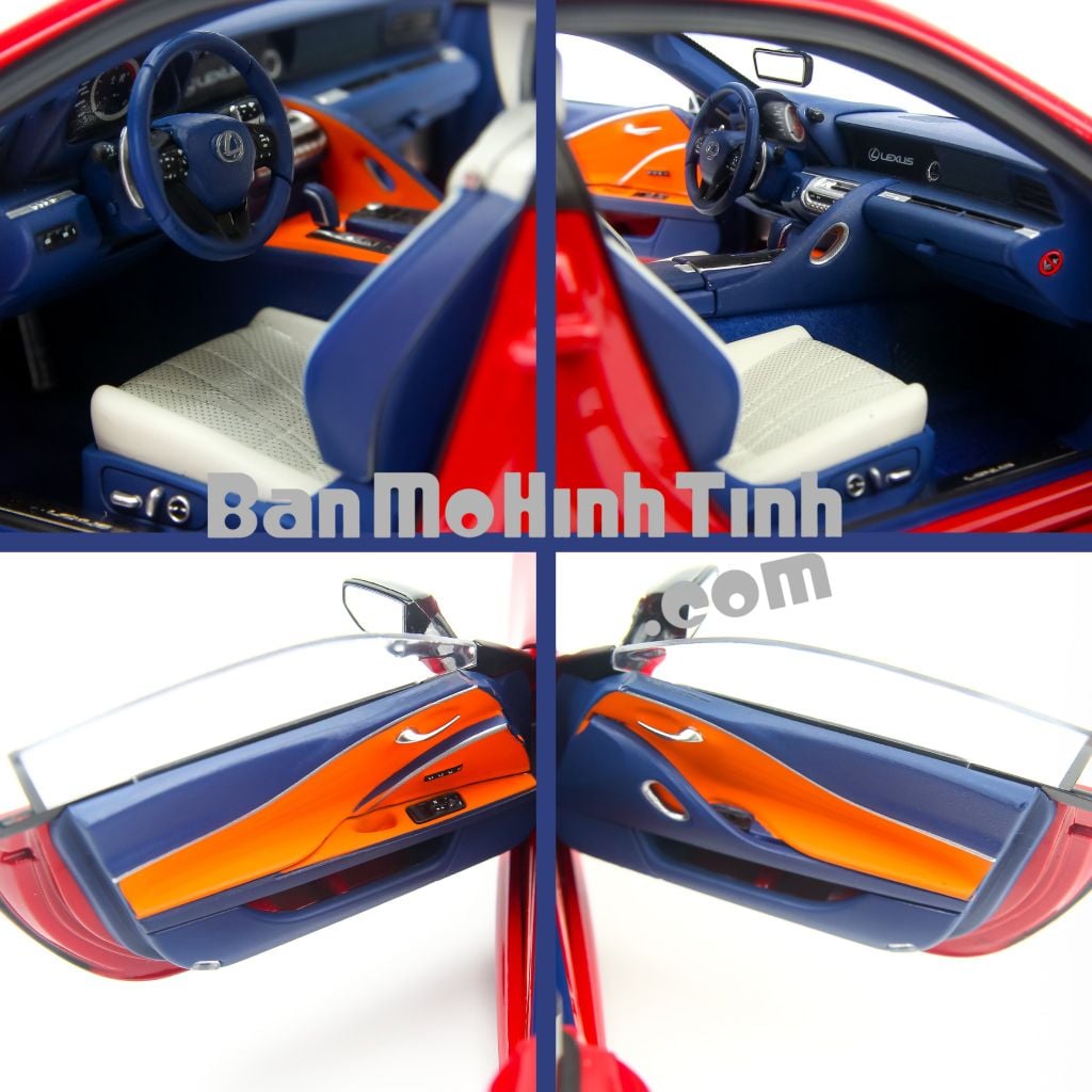 Mô hình xe siêu sang Lexus LC500h 1:18 Dealer giá tốt nhất việt nam