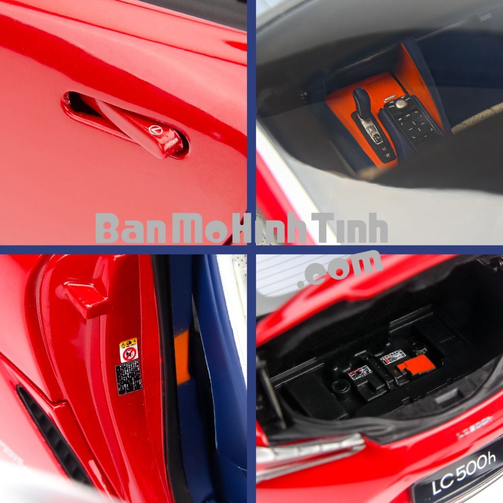 Mô hình xe siêu sang Lexus LC500h 1:18 Dealer giá tốt nhất việt nam