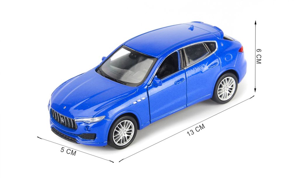 Mô hình xe Maserati Levante Blue 1:36 Welly- 43739