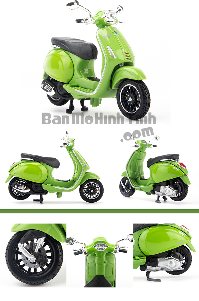 mô hình xe vespa sprint 150 abs 2018 1:18 maisto