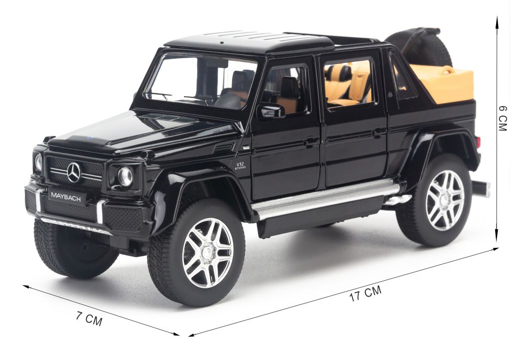 Mô hình xe Mercedes - Maybach G650 Landaulet 1:32 Jackiekim