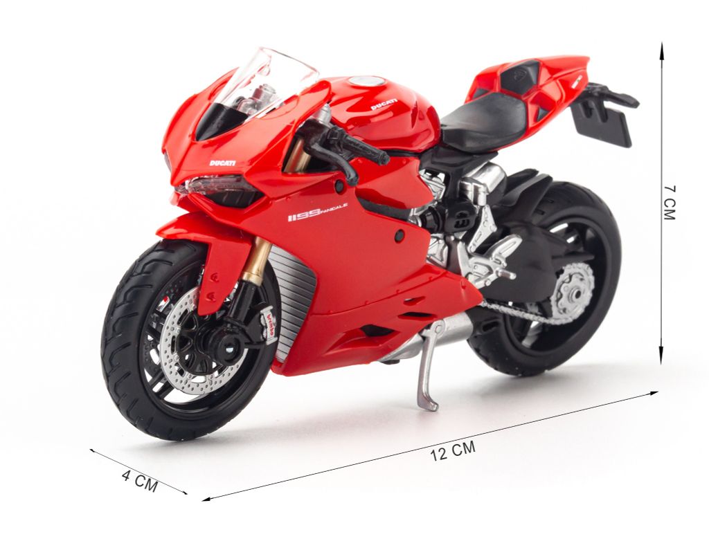 Mô hình xe mô tô Ducati 1199 Panigale 1:18 Maisto Red