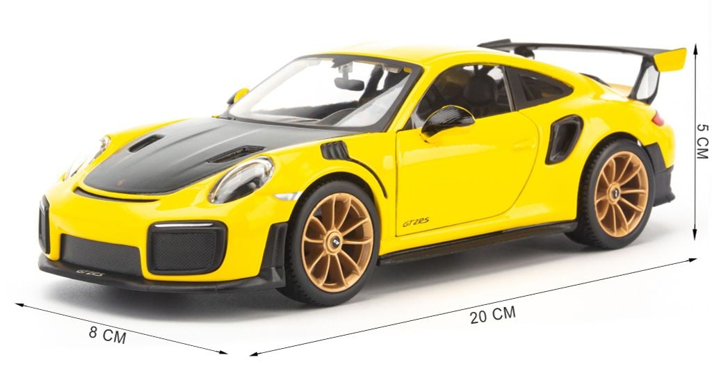 Mô hình xe Porsche 911 GT2 RS 1:24 Maisto Yellow