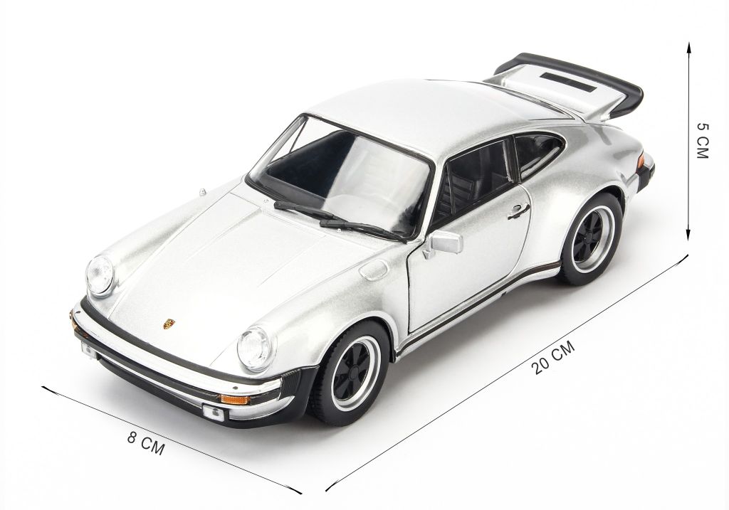 Mô hình xe Porsche 911 Turbo 3.0 1974 1:24 Welly