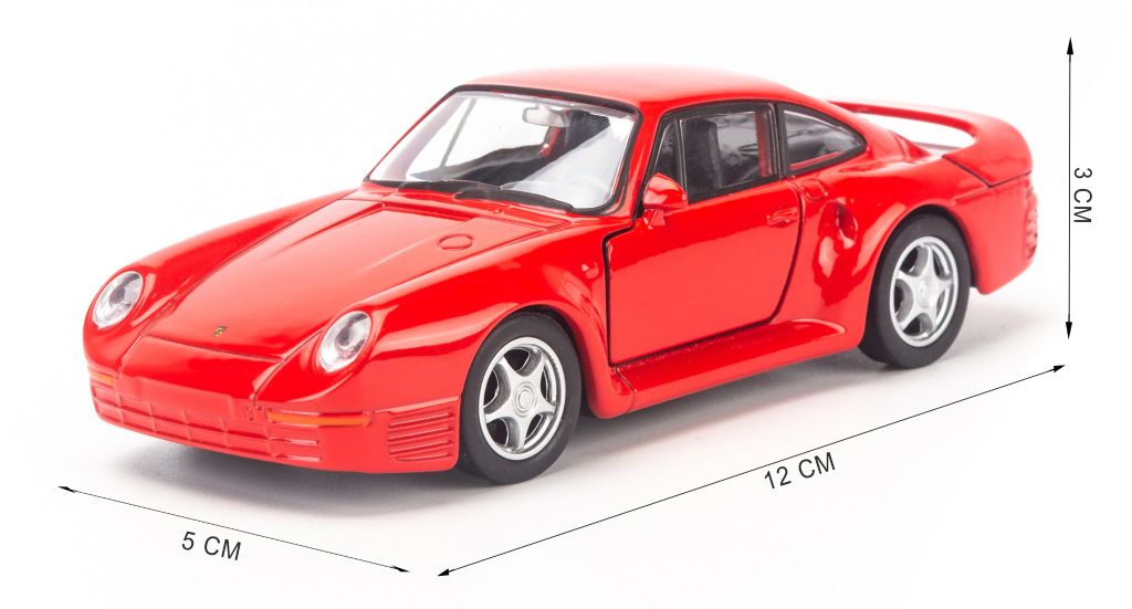 Mô hình xe Porsche 959 1986 1:36 Welly