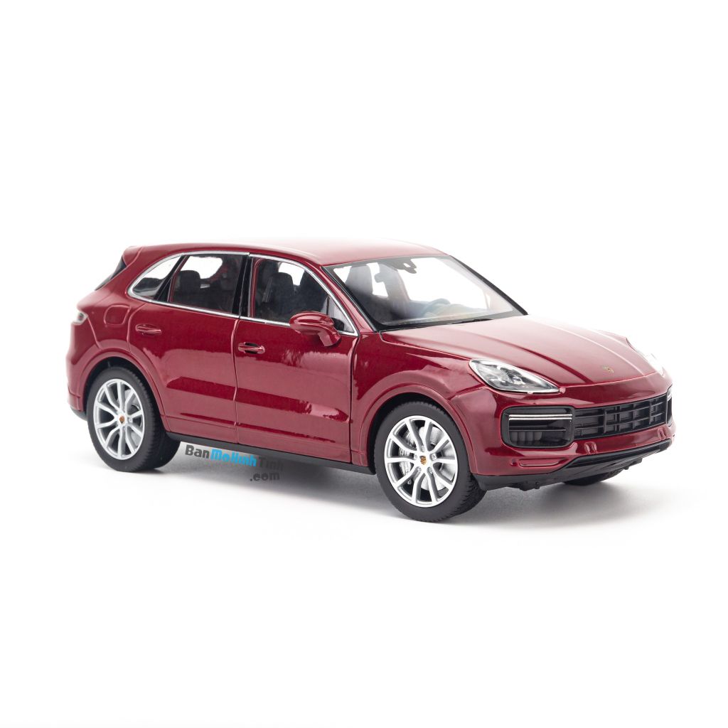 Mô hình xe Porsche Cayenne Turbo 1:24 Welly Red