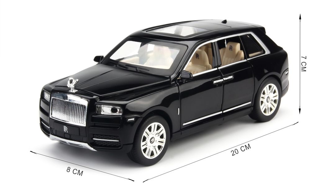 Mô hình xe Rolls Royce Cullinan 1:24 XLG