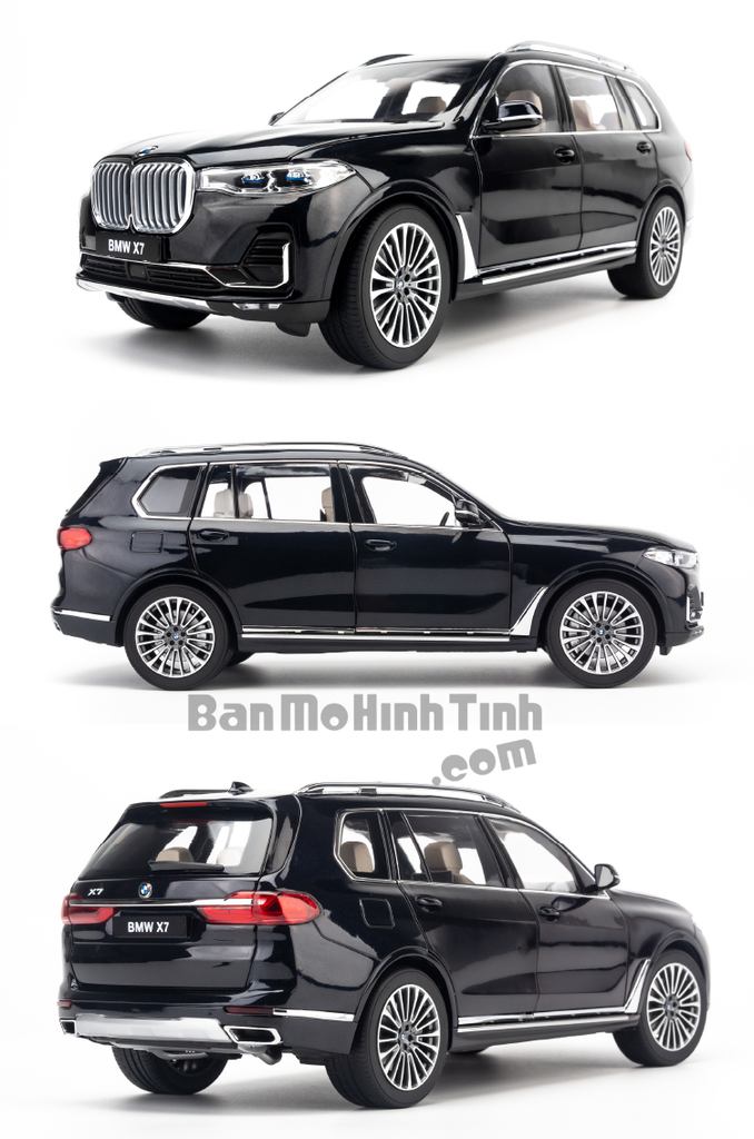 Mô hình xe suv BMW X7 G07 2019 1:18 Kyosho Black