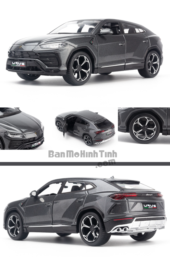 Mô hình xe Lamborghini Urus 1:24 Maisto Grey
