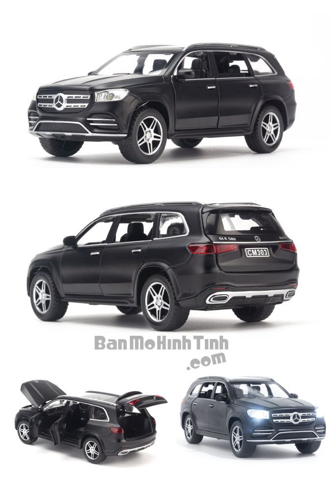 Mô hình xe Mercedes-Benz GLS580 1:32 Chimei Model Black