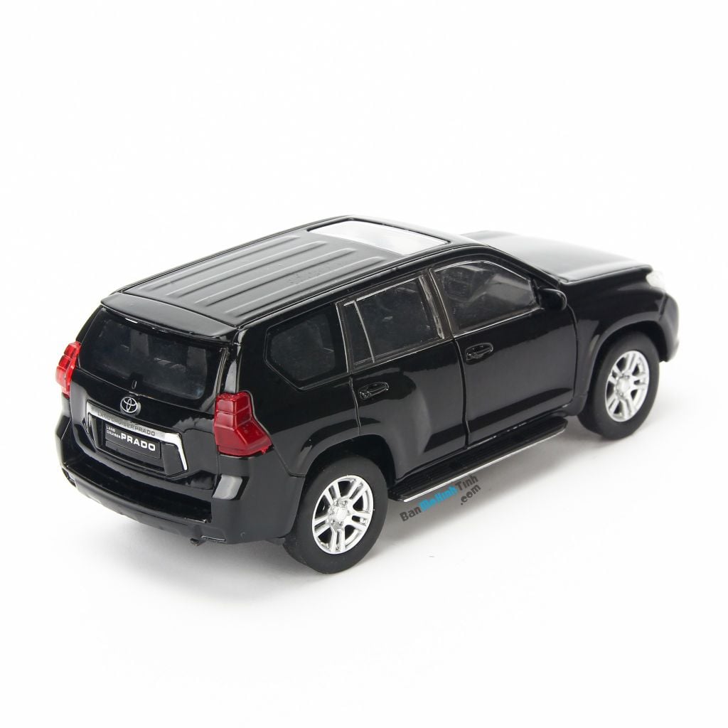 Mô hình xe ô tô Toyota Land Cruiser Prado 1:36 Welly Black – Toyzone