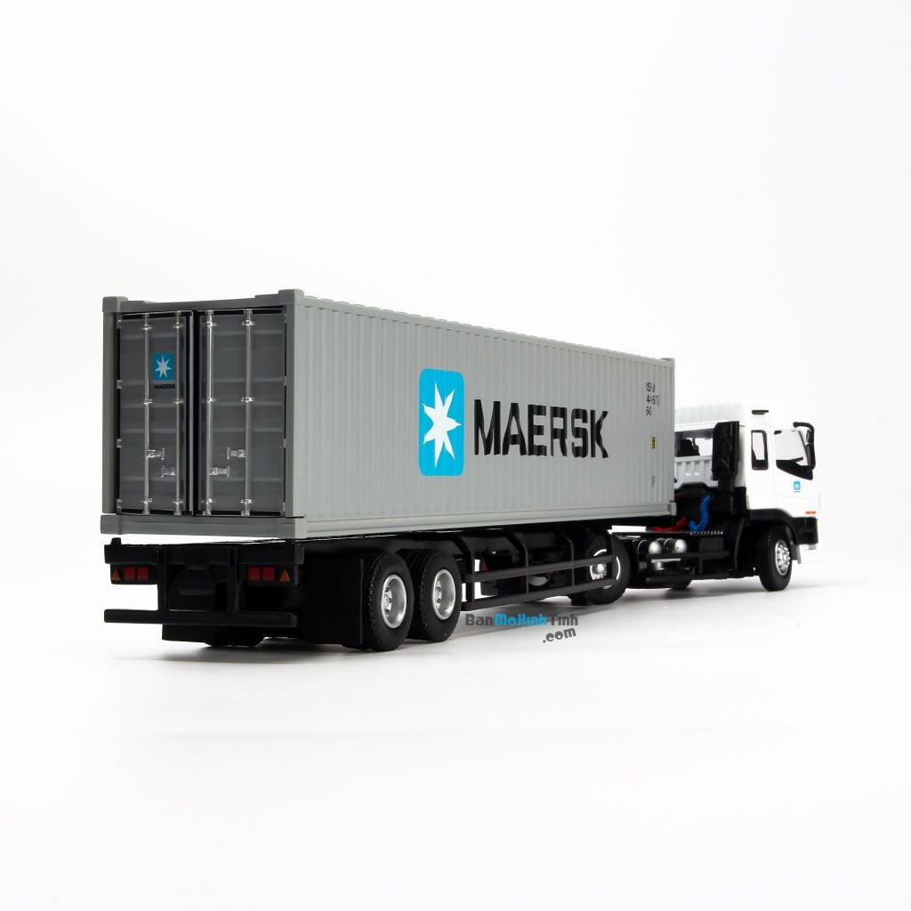 Mô hình xe Isuzu- Maersk container 1:50 Dealer