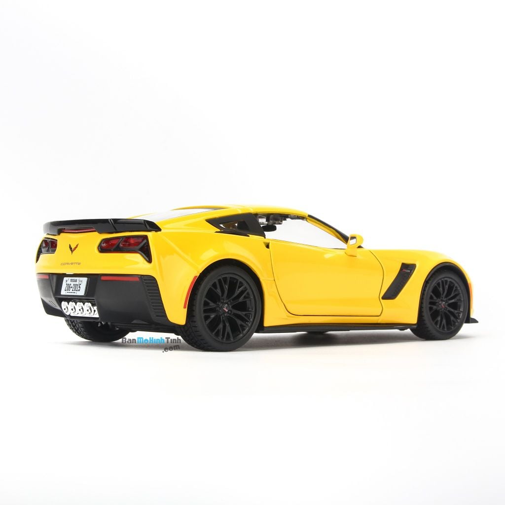 Mô hình xe thể thao Corvette Z06 1:24 Maisto Yellow