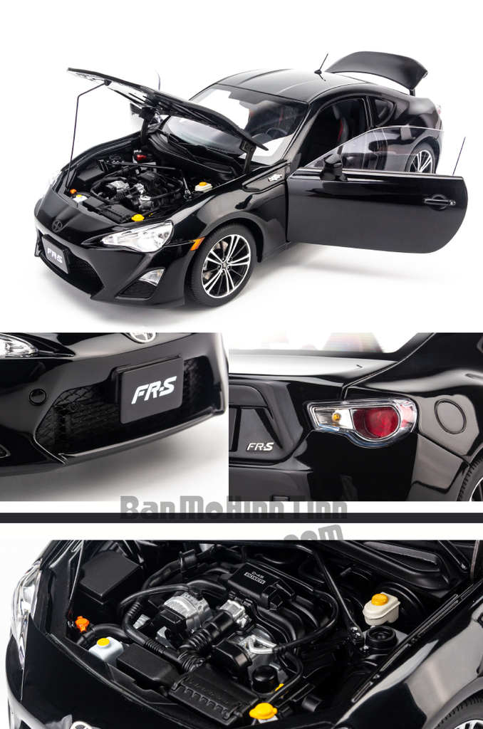 Mô hình xe thể thao Scion FRS 1:18 Autoart Black Silica