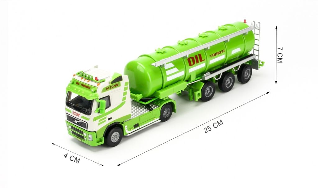 Mô hình xe Truck oil 1:50 KDW