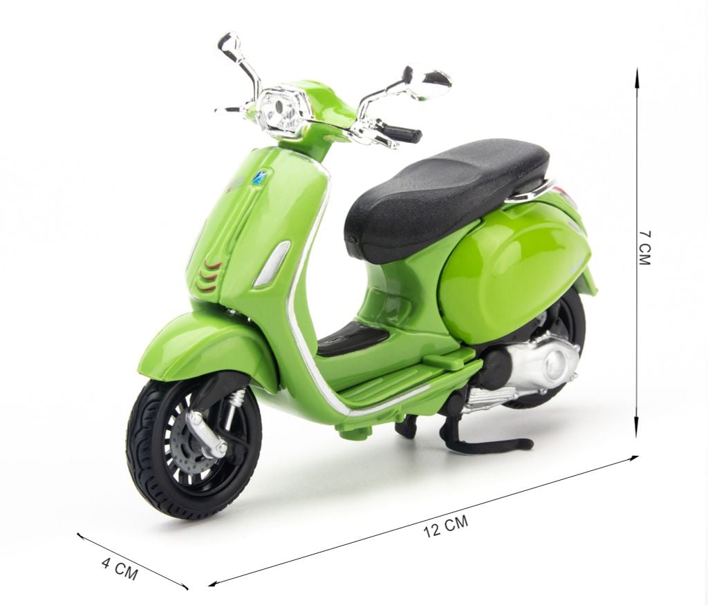 Mô hình xe Vespa Sprint 150 ABS 2018 1:18 Maisto