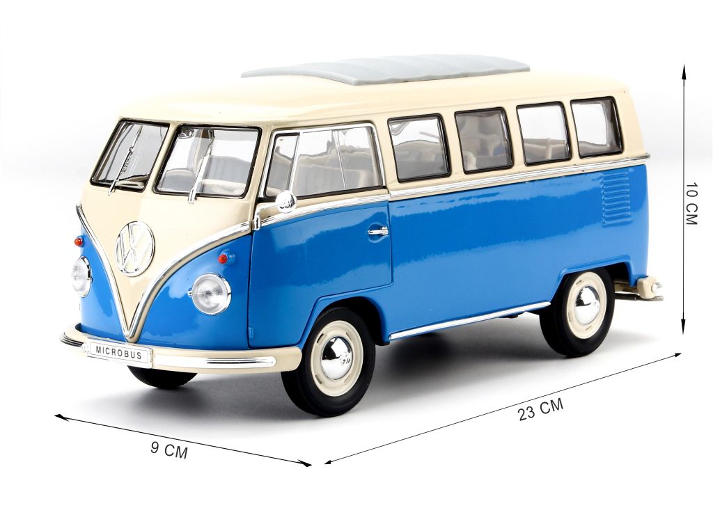 Mô hình xe Volkswagen T1 Bus - 1963 1:18 Welly
