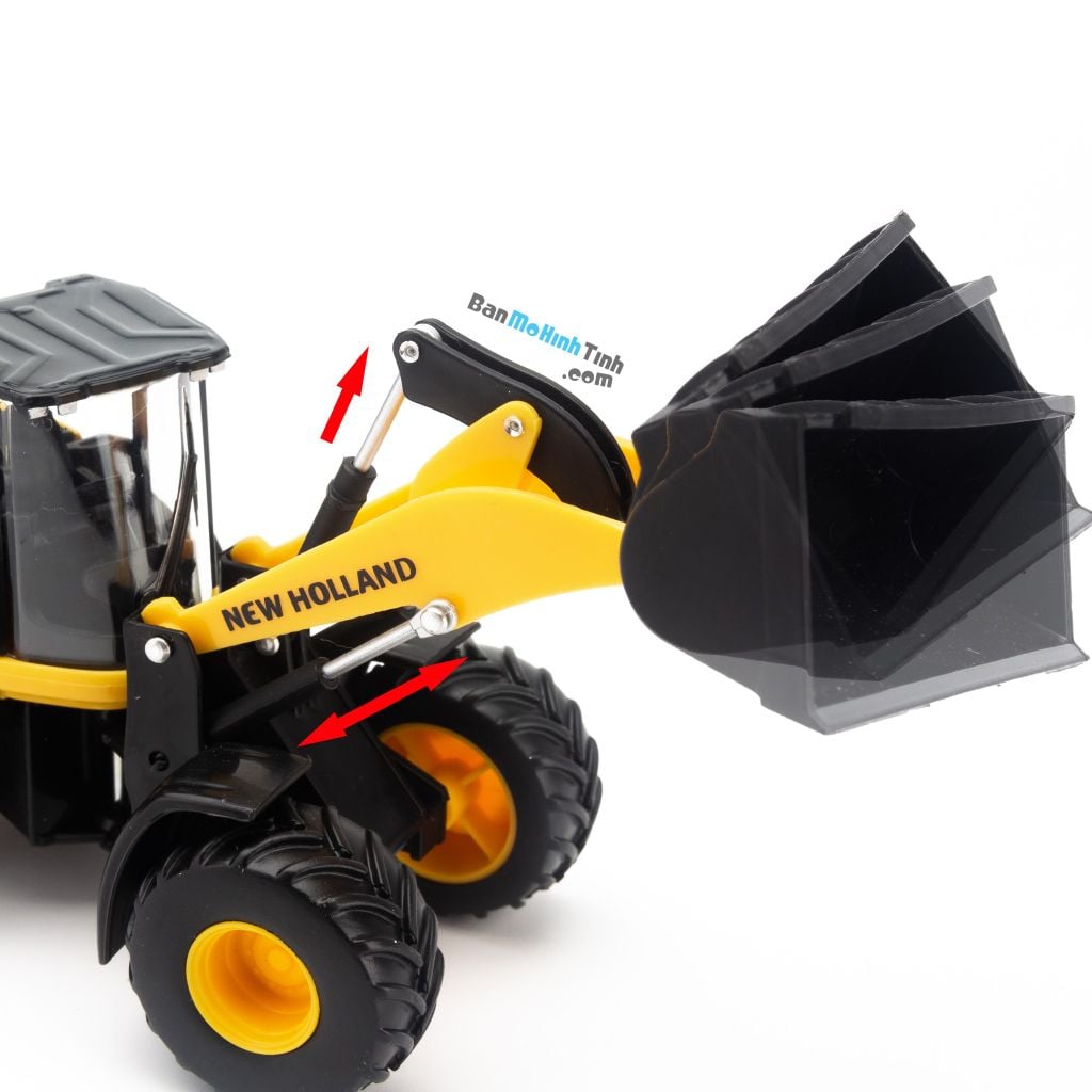 Mô hình xe Xúc New Holland W170D Bburago
