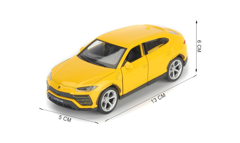 Mô hình xe Lamborghini Urus Yellow 1:36 Welly- 43775