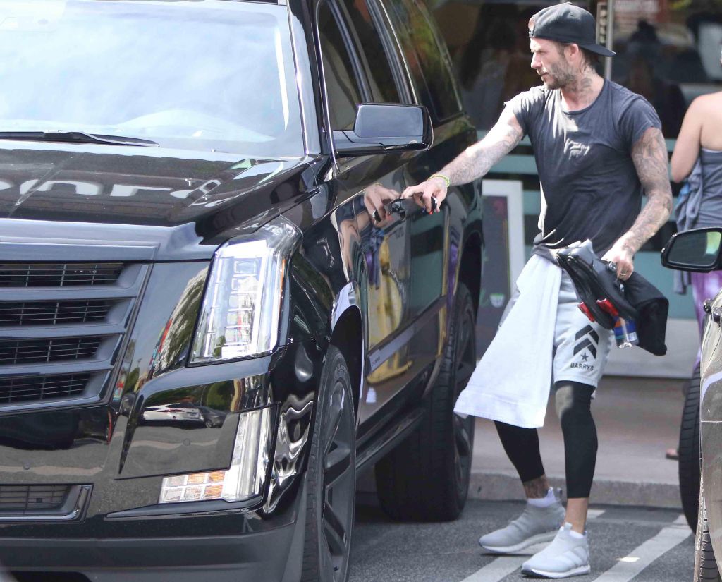 Cadillac Escalade with Beckham