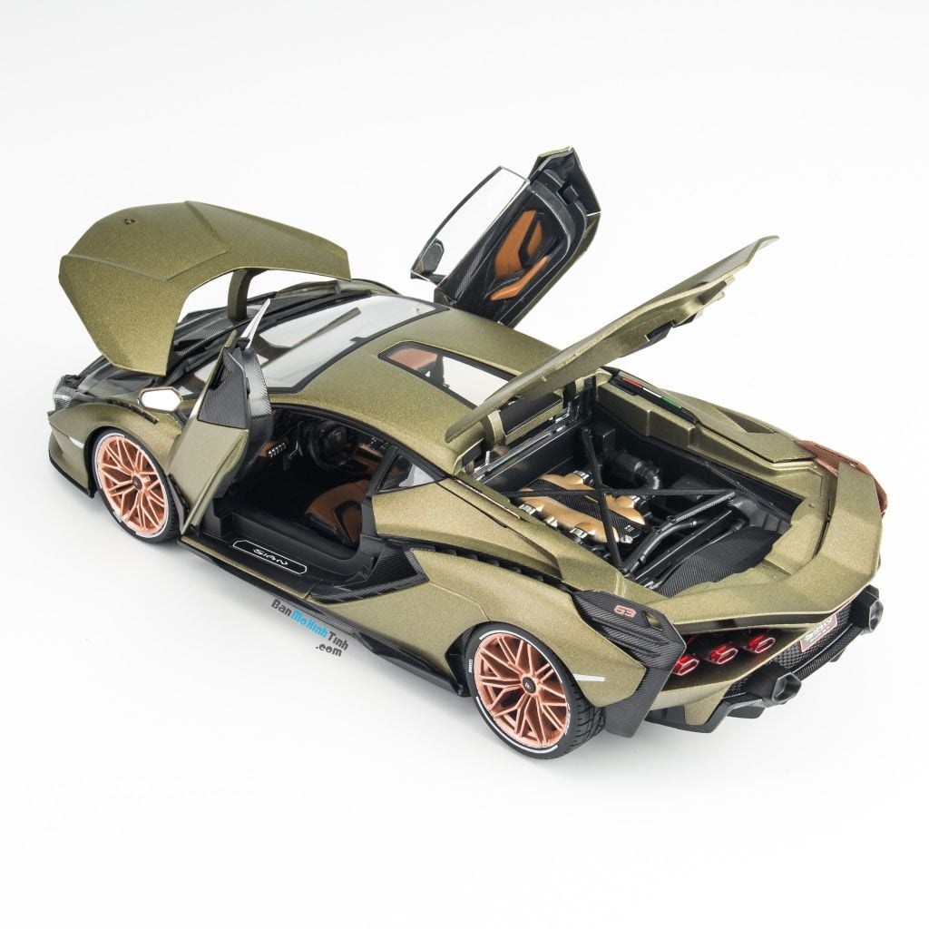 Mô hình xe Lamborghini Sian FK37 1:18 Bburago