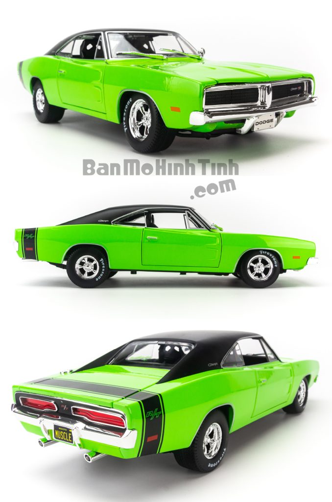Dodge Charger R/T 1969 1:18 Maisto Green
