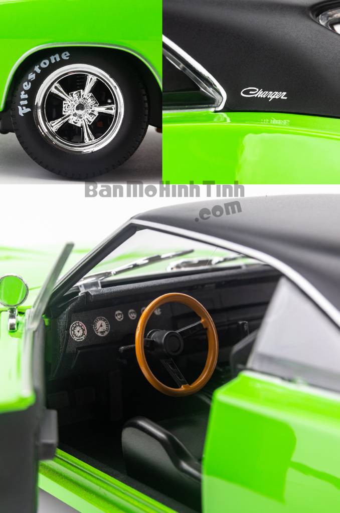 Dodge Charger R/T 1969 1:18 Maisto Green