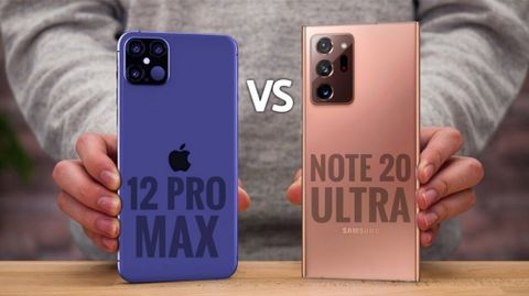 Đọ Sức Giữa 2 “Chiến Binh”  iPhone 12 Pro Max và  Galaxy Note 20 Ultra - Ai sẽ là người chiến thắng?