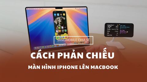 CÁCH PHẢN CHIẾU MÀN HÌNH IPHONE LÊN MACBOOK ĐỂ GIẢI TRÍ, HỌC TẬP HAY LÀM VIỆC DỄ DÀNG VÀ HIỆU QUẢ