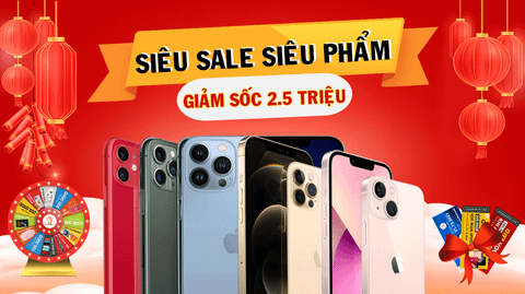 Mua nhanh kịp Tết: Đừng bỏ qua loạt iPhone giảm giá mạnh dịp sale Tết 2022 tại Sang Mobile