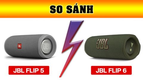 So sánh loa Bluetooth JBL Charge 5 và JBL Flip 5