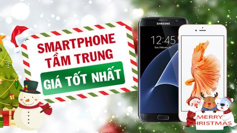 5 mẫu smartphone đang có giá rất tốt cùng rất nhiều quà tặng trong dịp Noel tại Sangmobile