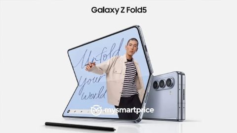 Galaxy Z Fold 5 chính thức lộ poster, có đẹp như mong đợi?
