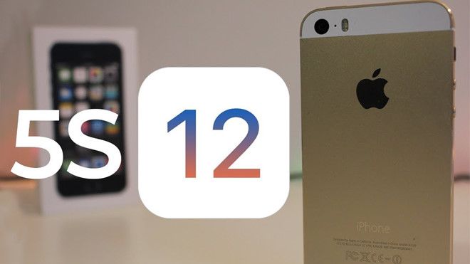 iOS 12 được cập nhật trên iPhone 5s