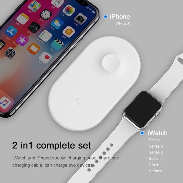 đế Sạc Nhanh Khong Day 2 Trong 1 Baseus Dual Smart Wireless Charging P Sangmobile