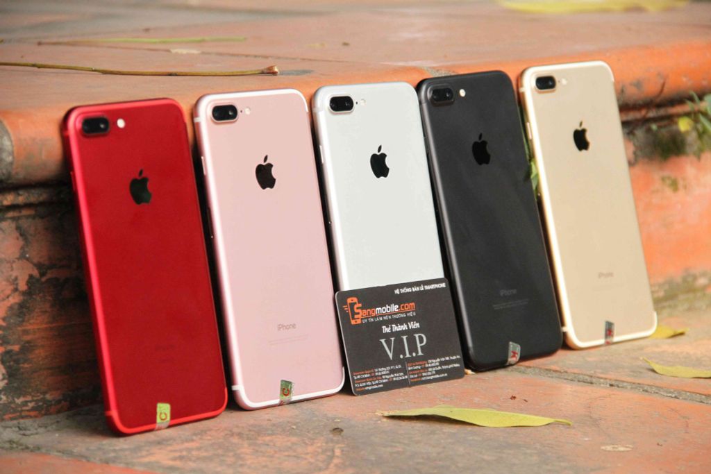 màu sắc đa dạng iPhone 7 Plus vẫn được tin dùng
