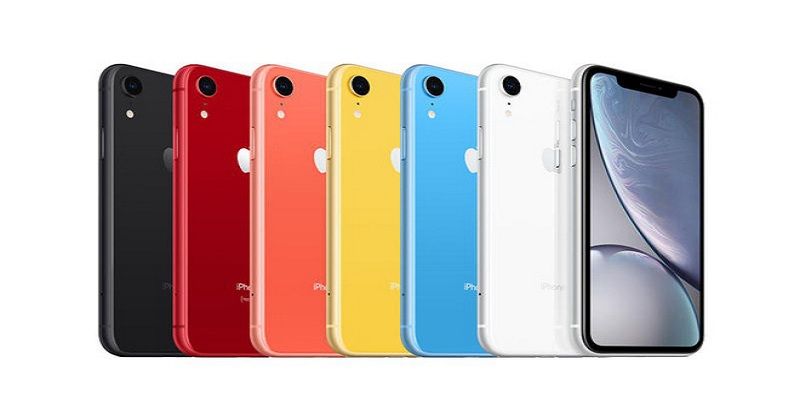 iPhone XR với nhiều phiên bản màu sắc