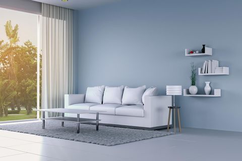 10+ Mẫu sơn nội thất màu xanh xám tinh tế, hiện đại - Khám phá các tone màu sơn tường pastel đẹp và được ưa chuộng hiện nay
