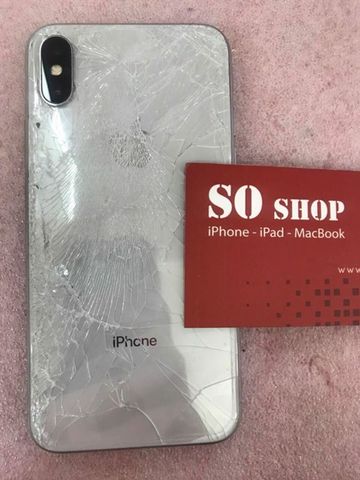 Giá thay mặt kính sau iPhone X | Thay mặt kính sau iPhone