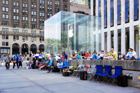 Apple Trụ Sở New York Trước ngay ra mắt iPhone 6