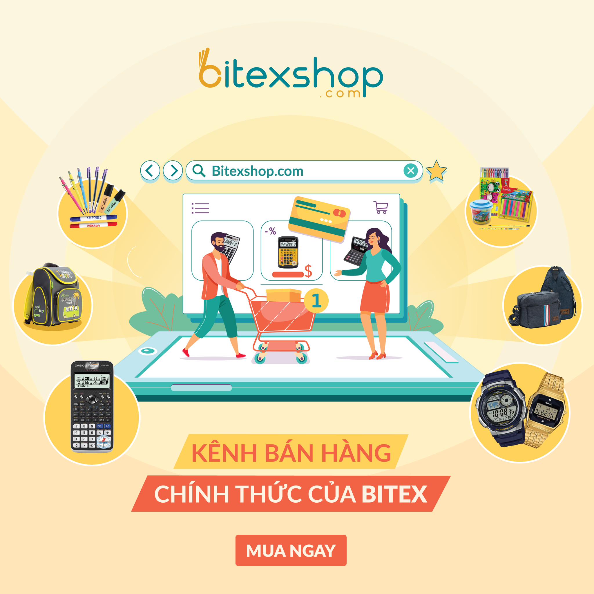 BITEXSHOP - WEBSITE BÁN HÀNG CỦA BITEX - NHÀ PHÂN PHỐI ĐỘC QUYỀN MÁY TÍNH CASIO TẠI VIỆT NAM